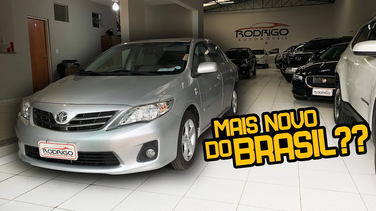 COROLLA BARATO | O Corolla 2012 MAIS NOVO QUE JÁ FILMEI!!!