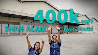 One of the biggest Warehouse in Shah Alam 400k sqft For Rent Industrial Space Malaysia