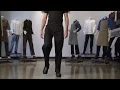 Baggy Black Chef Pants with Zipper - NBBZ