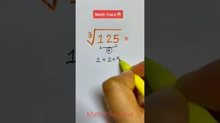 الجذر التكعيبي لعدد 