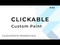 Making Custom Painter clickable Custom Paint Flutter