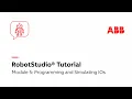 Module 5 Programming and simulating IOs RobotStudio Tutorial 2026