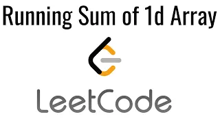 LeetCode - Running Sum of 1d Array