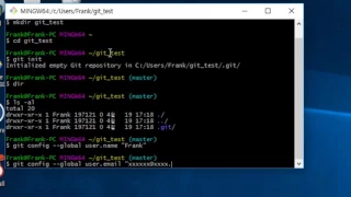 git init add commit