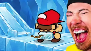 IMPOSSIBLE MARIO MEME TRY NOT TO LAUGH CHALLENGE