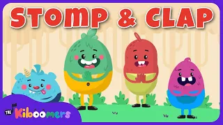 Stomp Clap Dance THE KIBOOMERS Preschool Movement Songs For Circle Time 