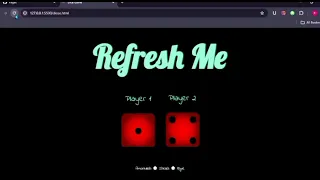 Simple Dice Game By JavaScript