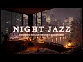 Download Lagu Night Jazz Relaxing Music with Gentle Saxophone \u0026 Soft Rain Sounds for Stress Relief, Focus, Sleep