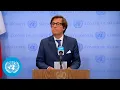 Download Lagu (EN/FR) France on Gaza - Security Council Media Stakeout | United Nations