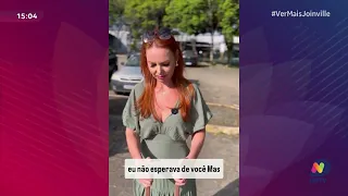 Dona Vilma vira fenômeno da internet após vídeo espontâneo na praia
