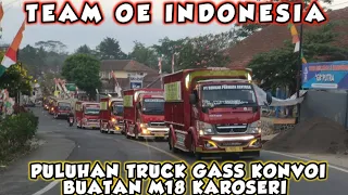 Download PULUHAN TRUCK GAS BUATAN M18 KONVOI DARI MARKAS TEAM OE INDONESIA MP3