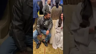 فهد البطل وكناريا في مشهد ساخر  فهد البطل وكناريا في مشهد ساخر