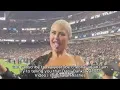 Danii Banks Raiders raiders fan flashes crowd danii banks raiders stadium twitter