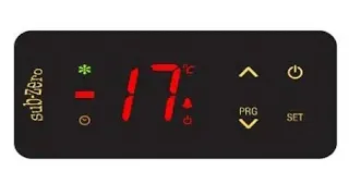 How to open the settings of SubZero Temperature controller if you forgot the password