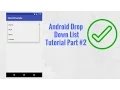 Android Drop Down List Tutorial Part