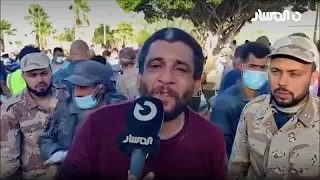 شاهد انهيار ليبي فقد 11 فردا من عائلته في فيضانات درنة 