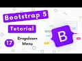 Bootstrap Dropdown Menu latest version by css html