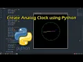 Create an Analog Clock Using Python