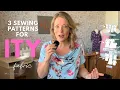 3 Sewing Patterns for ITY fabric ft Chorus Top and Dress Sneak Peek of Interlude MMM news