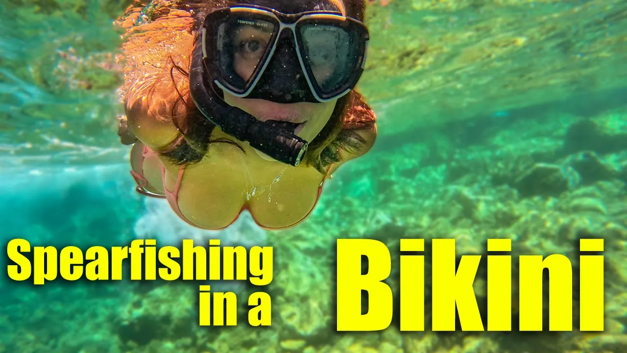 Gee Tries Spearfishing