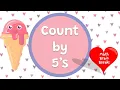 Valentine s Day Math Skip Count by 5 s Math Brain Break Counting by 5s Count by Fives