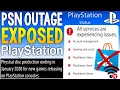 PSN Going Down Just EXPOSED PlayStation and Sony