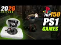 Top 150 ps1 games of all time 2026 edition best playstation 1 games