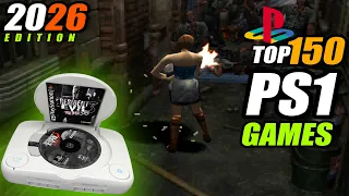 Top 150 ps1 games of all time 2026 edition best playstation 1 games