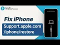 How to Fix iPhone support apple restore