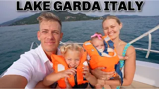 Taking a Boat out on Lake Garda in Italy