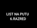 Lagu LIST NA PUTU