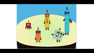 numberblocks band but everything is voiced by me
