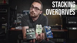 how to stack overdrive pedals you need to be doing this 