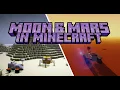 Rebuilding Planetary Terrain in Minecraft Moon Mars