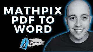MathPix Snip to Bulk Convert Math from a PDF to Word
