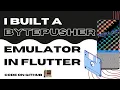 I built a Bytepusher Emulator in Flutter Code available on Github