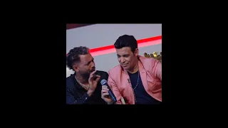 بكاء سعد الصغير مع عربي الدبيكي على اغنية الام في برنامج سعد مولعها نار 