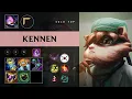 Kennen Top vs Nidalee - KR Master Patch 26 09