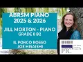 Download Lagu il porco rosso - Joe Hisaishi, ABRSM Grade 8 2025 \u0026 2026 B2, Jill Morton - piano