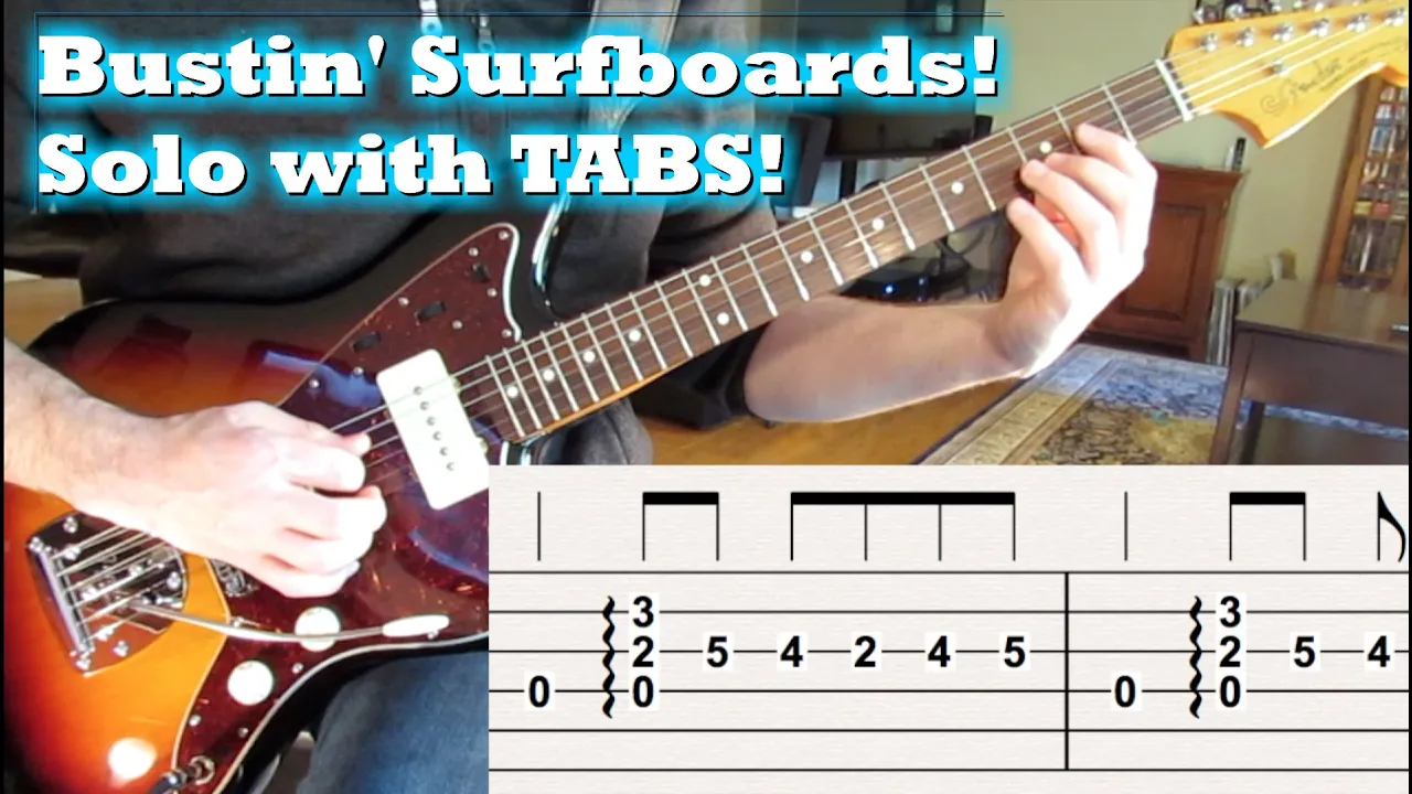 Surf Guitar: Bustin' Surfboards [with tabs!]