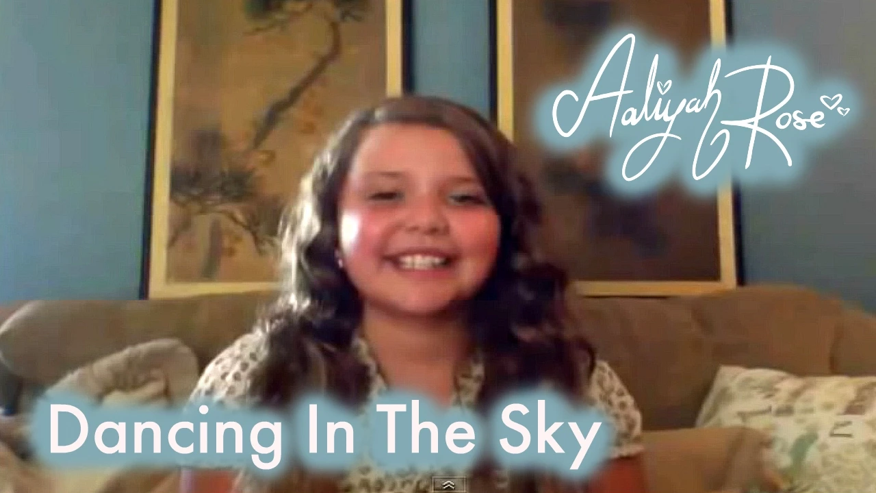 Dani and Lizzy "Dancing in the Sky" cover by 10 year old Aaliyah Rose