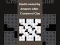 Studio owned by Amazon Abbr Crossword Clue