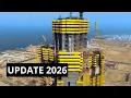 Lagu Saudi-Arabiens 1-km-Wolkenkratzer wächst schnell! Bau-Update 2026