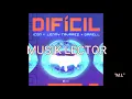 DIFICIL Letra "ICON ft LENNY TAVAREZ ft DARELL"