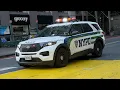 NYPD Unit Responding Code 3 With Rumbler Siren 24