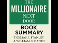 The Millionaire Next Door Summary Become Rich the Smart Way Thomas Stanley Book Explained