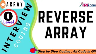 13 - 1 Reverse the Integer array using Collections reverse