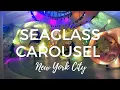 SeaGlass Carousel an Aquarium-Themed Carousel in Battery Park Manhattan New York City