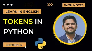 5 What are Python Tokens Python Tutorial for Beginners Amit Thinks