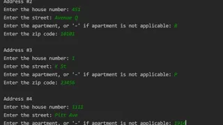 Address Book Demo